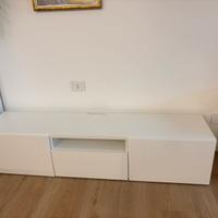 Mobile TV Ikea Besta - parete attrezzata