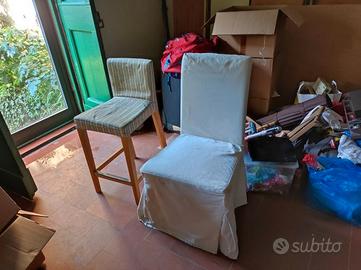 Sedia e sgabello Ikea Bergmund