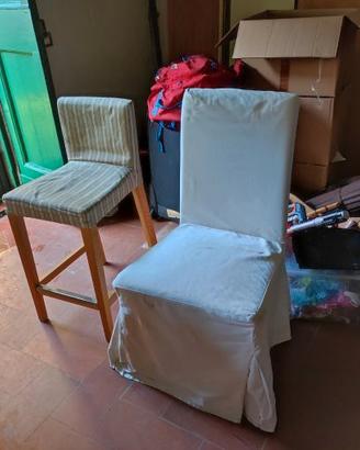 Sedia e sgabello Ikea Bergmund