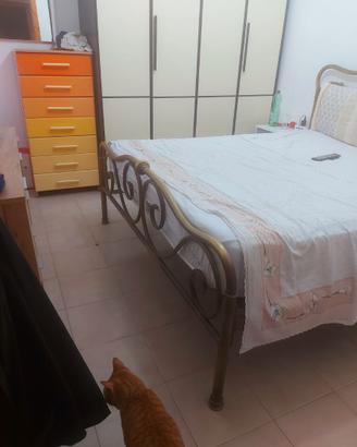 Letto  in ottone massiccio