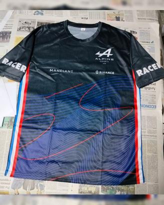 T-shirt Alpine Renault nuova, taglia XL