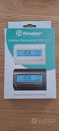 crono termostato Finder touchscreen 