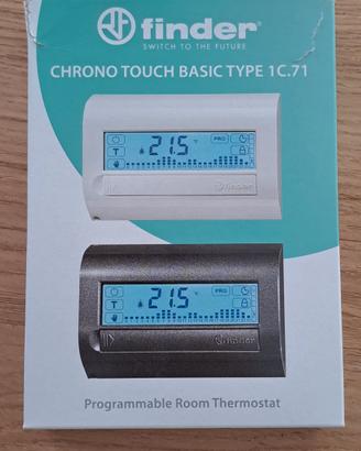 crono termostato Finder touchscreen 