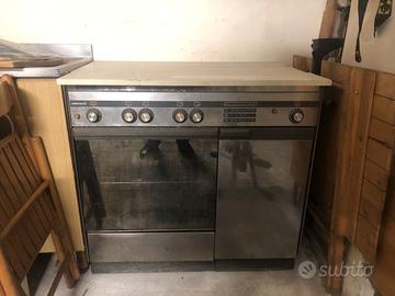 Cucina Forno a gas acciaio