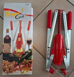 Tappatrice bottiglie vino Happy Cork Made in Italy