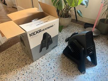 Wahoo KICKR Headwind Smart Fan x Bici