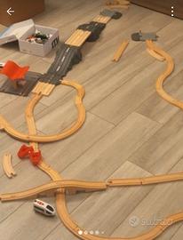 pista in legno