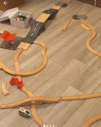pista in legno