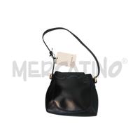 TRACOLLINA DONNA PELLE NERO AIGNER