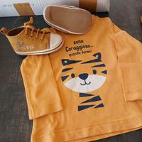 scarpine num 19  indossate ma nuove e maglietta 