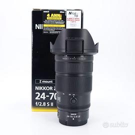 Nikon Nikkor Z 24-70 f/2.8 S II NITAL Usato (G376)