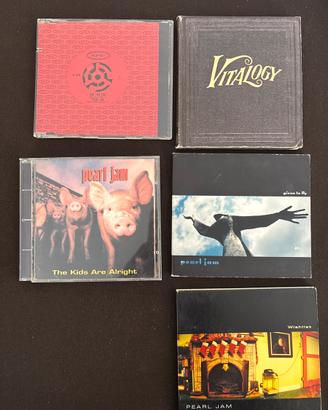 Raccolta Pearl Jam Cd