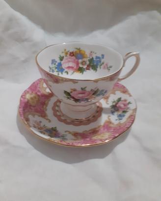 royal albert tazza da the con piattino