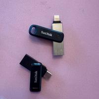 SANDISK 256GB ULTRA DUAL DRIVE USB + USB C