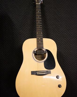 Chitarra acustica vintage STARSUN amplificata