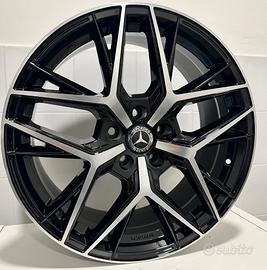 CERCHI IN LEGA MERCEDES CLASS A B C CLA DA 18 POLL