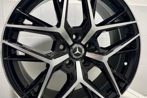 CERCHI IN LEGA MERCEDES CLASS A B C CLA DA 18 POLL