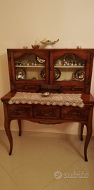 Scrittorio libreria in stile