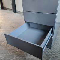 CASSETTIERE IN METALLO PER SCRIVANIA