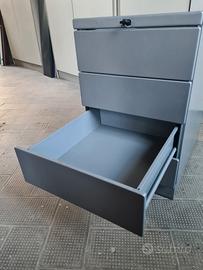 CASSETTIERE IN METALLO PER SCRIVANIA