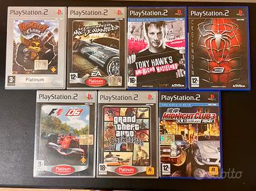 Vari giochi PS2