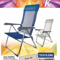 Sdraio Relax Alta Alluminio