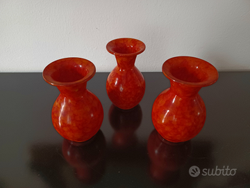Set vasi in ceramica effetto marmo