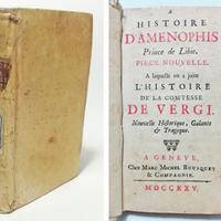 HISTOIRE D’AMENOPHIS, PRINCE DE LIBIE - 1725