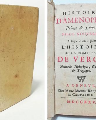 HISTOIRE D’AMENOPHIS, PRINCE DE LIBIE - 1725