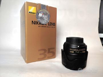 Obiettivo Nikon 35mm f/1.8 G per  full frame
