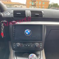 CAR TABLET ANDROID 13 CARPLAY PER BMW SERIE 1 E87
