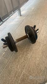 Manubri da palestra 10 Kg - 2 pezzi