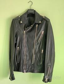 Giacca chiodo in Vera pelle Dark Label M