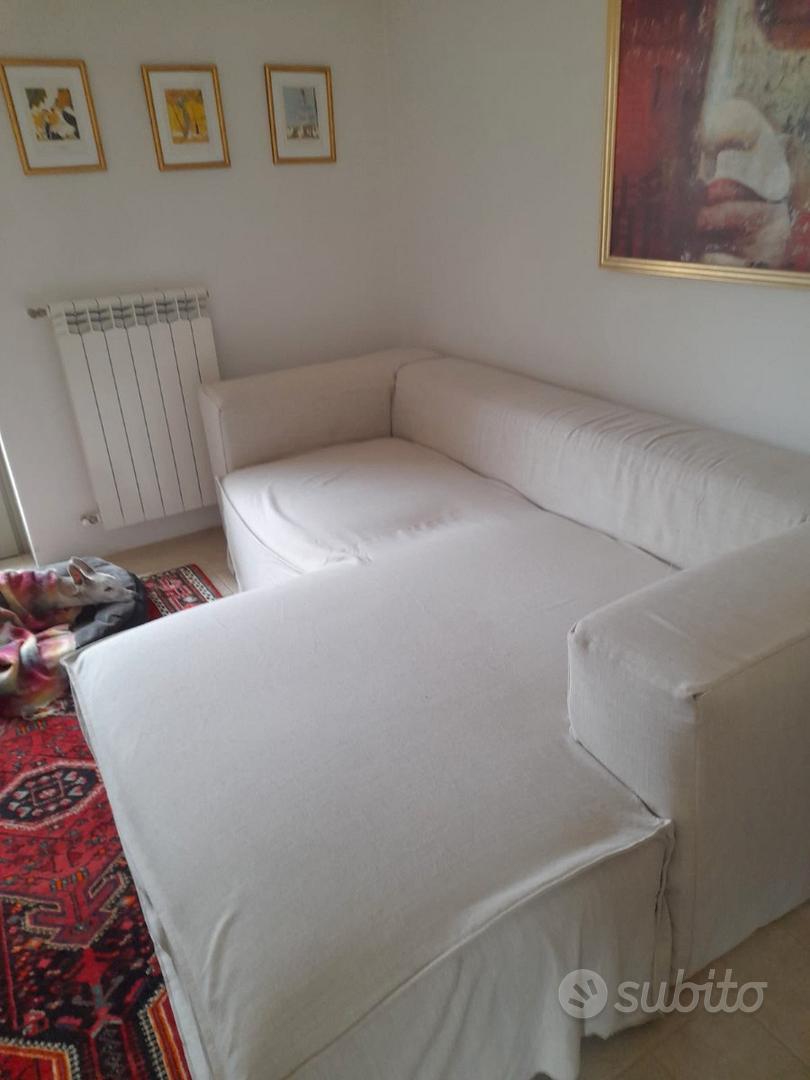 Divano sfoderabile Blok 2 posti con chaise longue Arredamento e