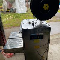 REGGIATRICE SEMIAUTOMATICA FP 8028SS LATERALE INOX