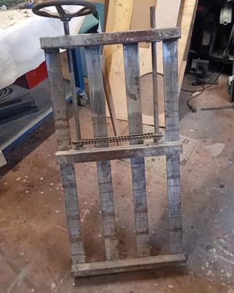strettoio x legno