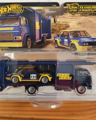 Hot Wheels Team Transport presenta una Fiat 131 