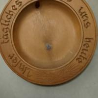 Piatto in legno