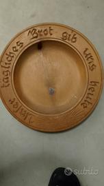 Piatto in legno