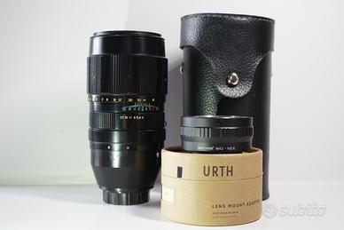 Obiettivo Jupiter-21M 200mm f/4 + adattatore HURT