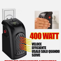 Stufetta con timer e telecomando(VISTO IN TV)