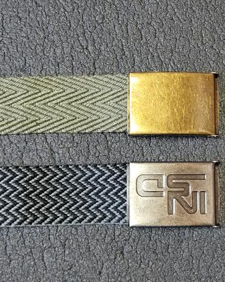 💚 Set 2 Cinture regolabili lunghe 115 e 120 cm