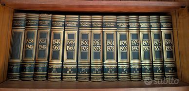 Enciclopedia TRECCANI aggiornamenti '37-'92 13 vol
