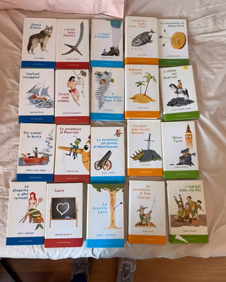 Lotto 20 libri Classici letteratura per l’infanzia