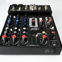 MIXER AUDIO COMPATTO PEAVEY PV6 6ch - DSP - USB
