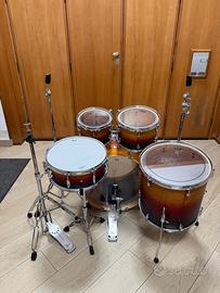 Batteria Pearl Export Series + Set Custodie TAMA