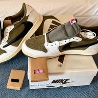 Nike  Air Jordan 1 Trevis Scott  verde oliva 45