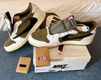 Nike  Air Jordan 1 Trevis Scott  verde oliva 45