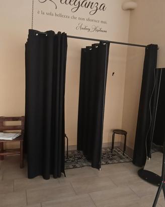 camerino doppio per negozio 
