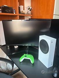 XBOX SERIE S-MONITOR SAMSUNG 144hz (anche a parte)
